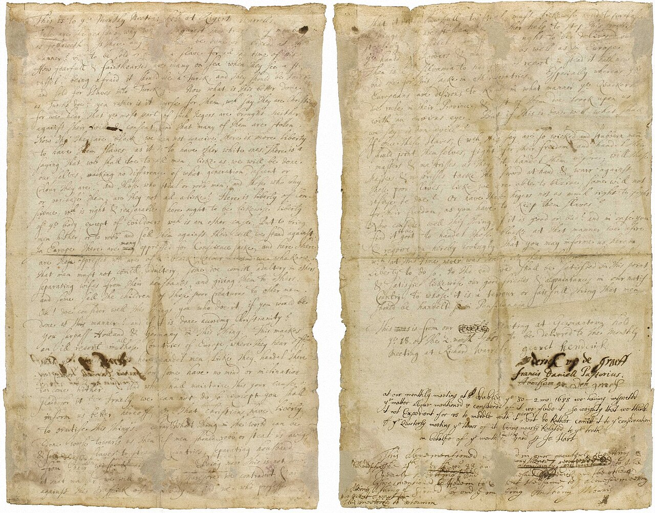 Germantown: The First Protest Against Slavery in America - Image 1
