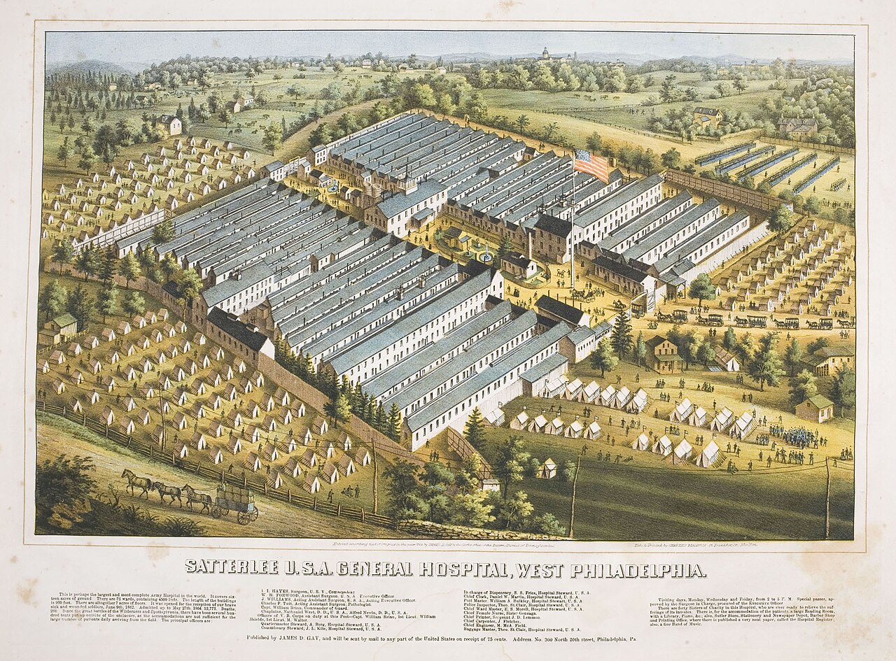 The Civil War Hospital at Satterlee - Image 1
