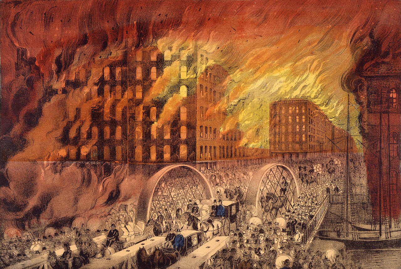 The Great Chicago Fire Started Here: Mrs. O'Leary's Block - Image 1