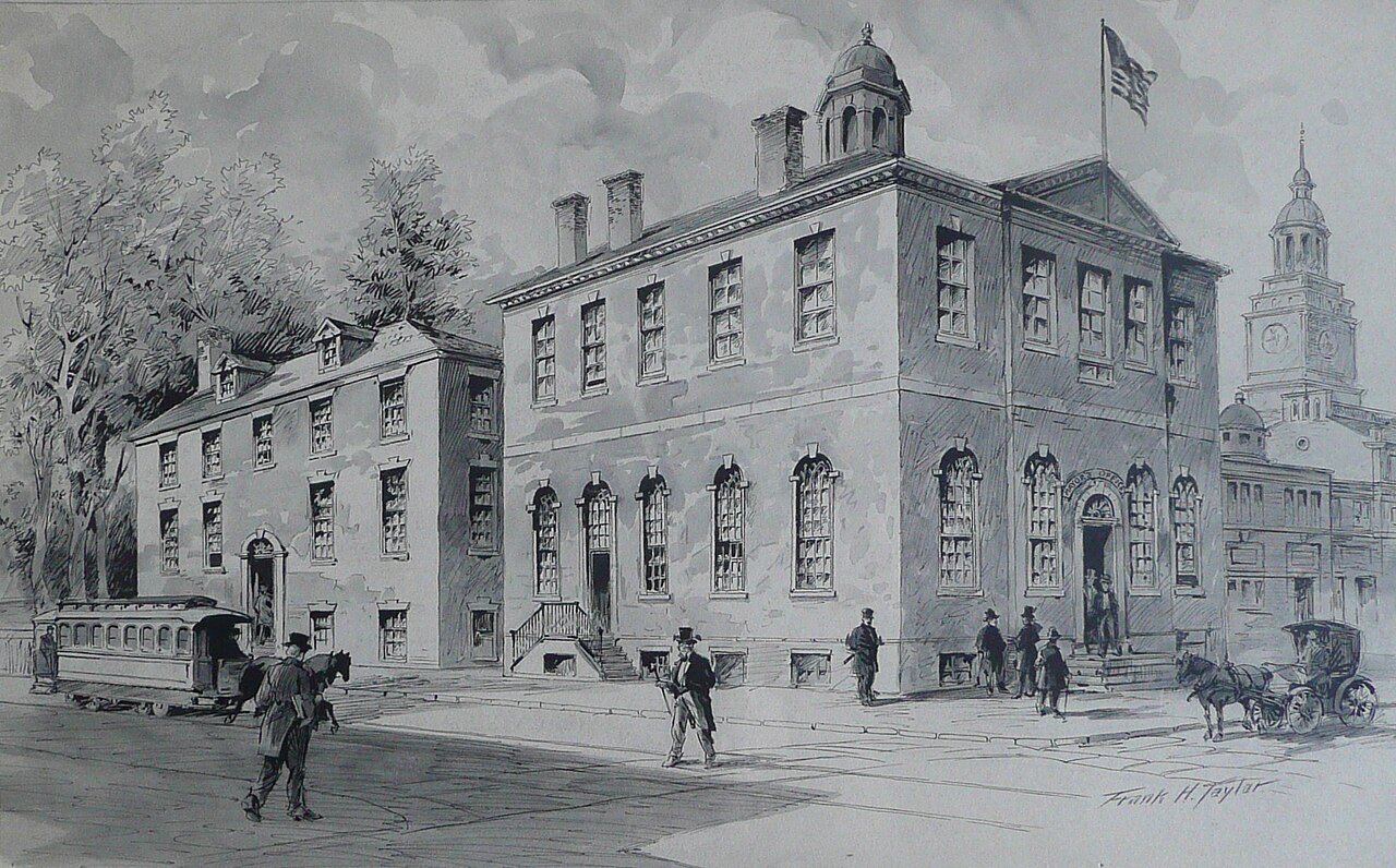 The Quiet Garden Across from Independence Hall - Image 2